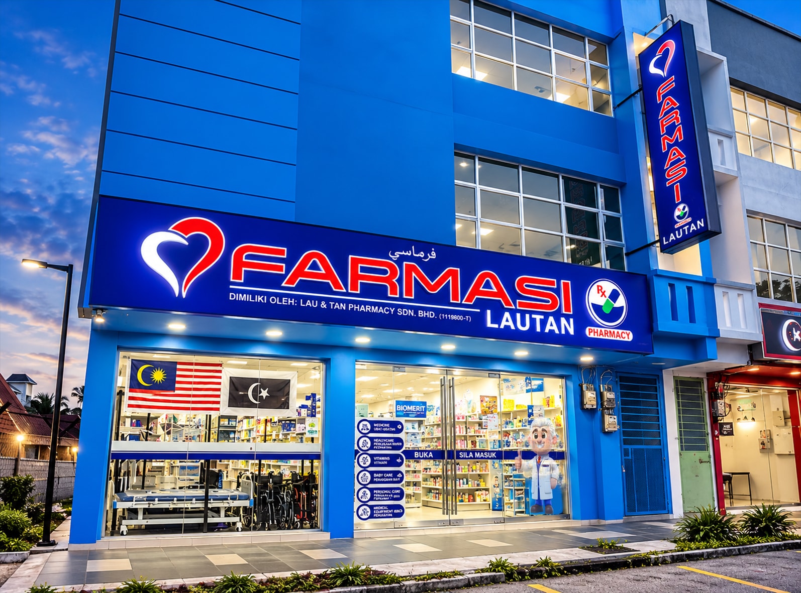 Farmasi Lautan Bukit Payong storefront